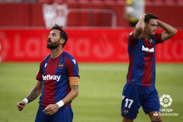 Sevilla 1 - 0 Levante: Un Levante de piedra se queda sin recompensa en el Pizjuán