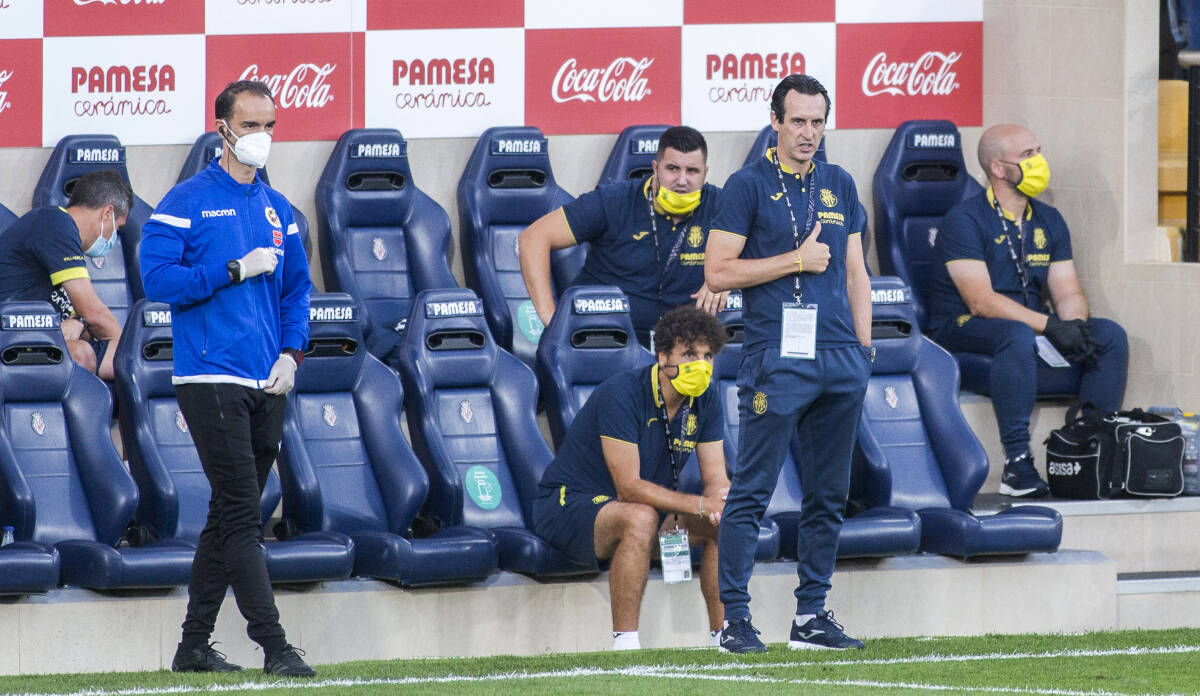 Unai Emery aspira a cambiar la estadísticas en las visitas al Atlético. Foto: Carme Ripollés - 