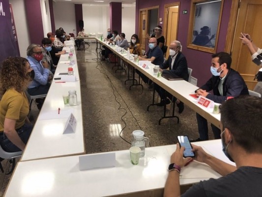 PSPV, Compromís y Unides Podem se reafirman en unos presupuestos 'botánicos' y de consenso
