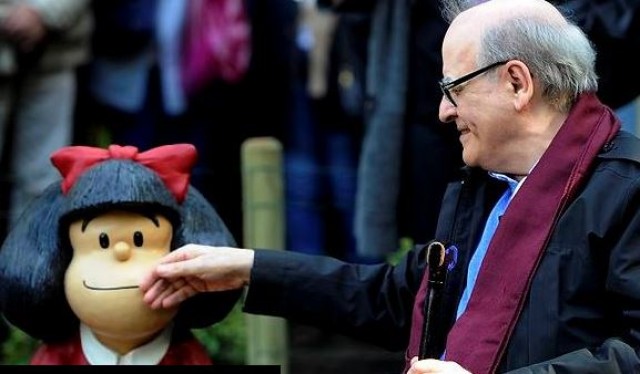 Muere Quino, el padre de la inconformista e irónica Mafalda