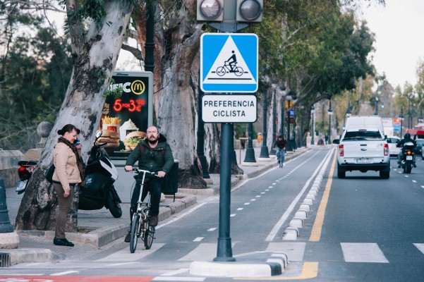 El carril bici de Xàtiva-Ruzafa, a 123 por hora