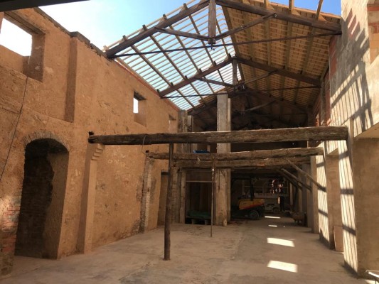 L’Alcora ultima las obras en la nave de los hornos de la

Real Fábrica del Conde de Aranda