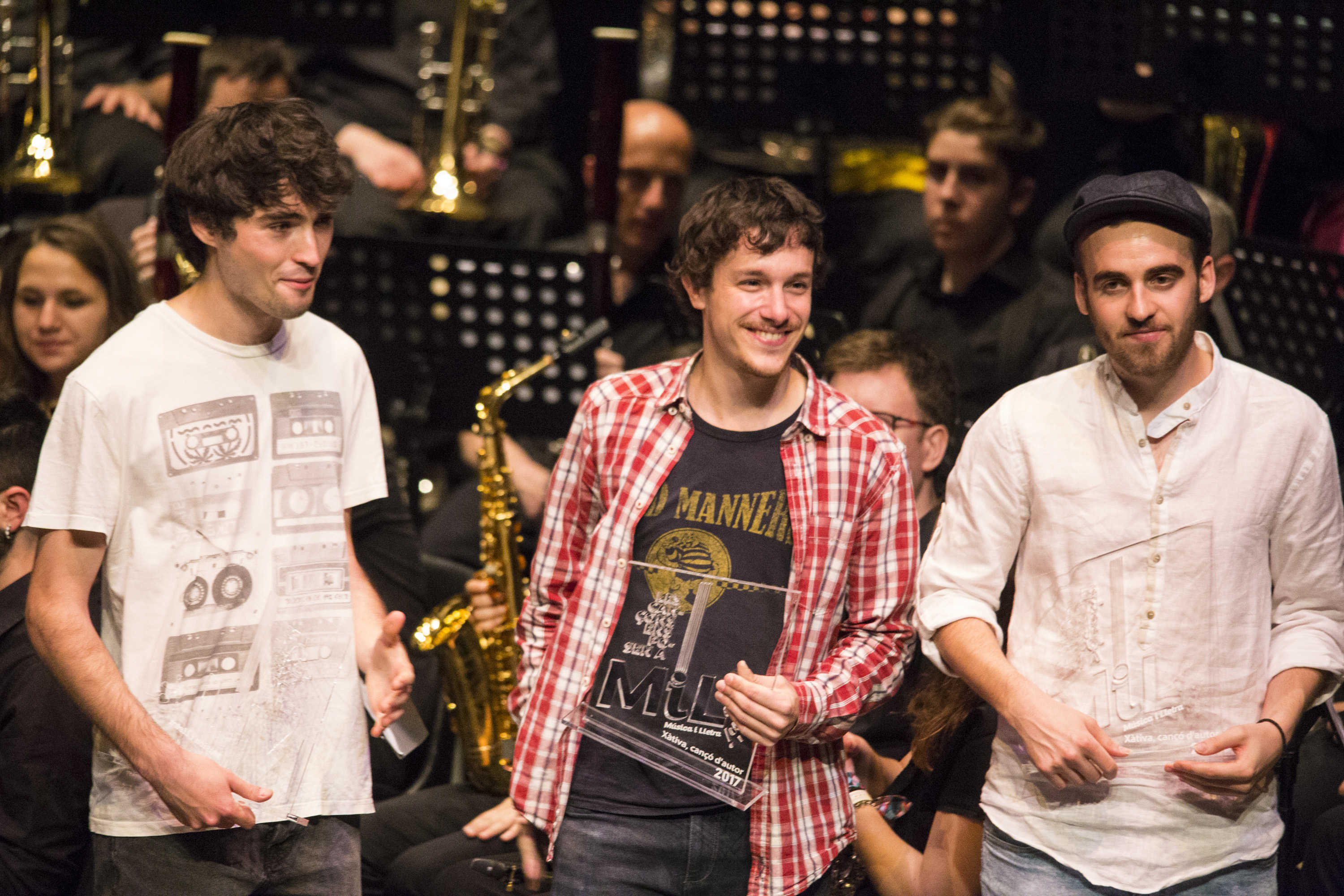 D'esquerra a dreta, Binies, Damontagne i Gallo - 