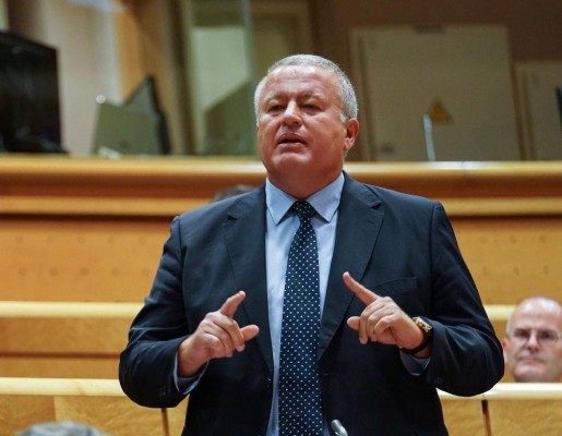 Bernabé acusa al PSOE de gastar el dinero para regenerar la bahía de Portmán 