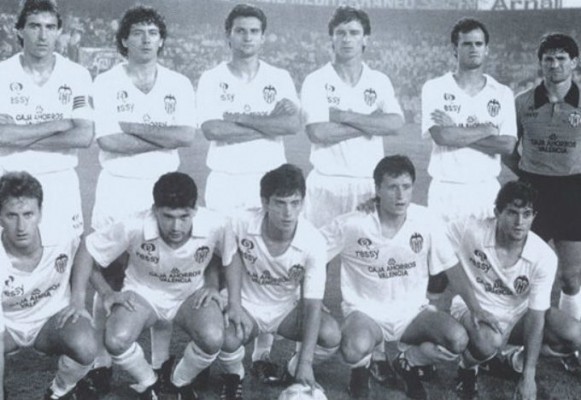 El Valencia cumple treinta años desde su último ascenso a Primera