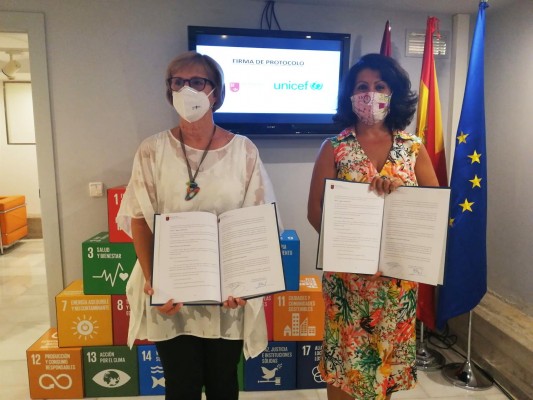 Unicef se une a la CARM para fomentar la participación infantil y juvenil en el diseño de políticas públicas