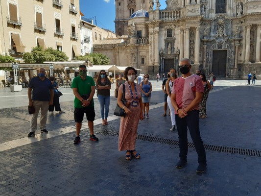 Los guías turísticos murcianos exigen ayudas para 