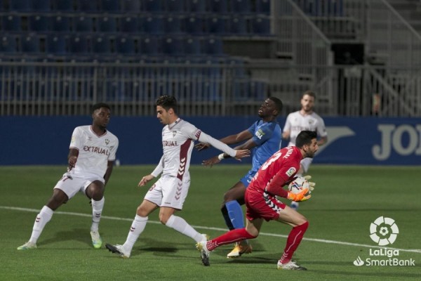 Debut y lesión de Javi Jiménez en el Albacete