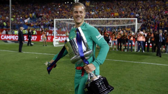 El portero alemán Marc Ter Stegen renueva con el Barça hasta el 2022