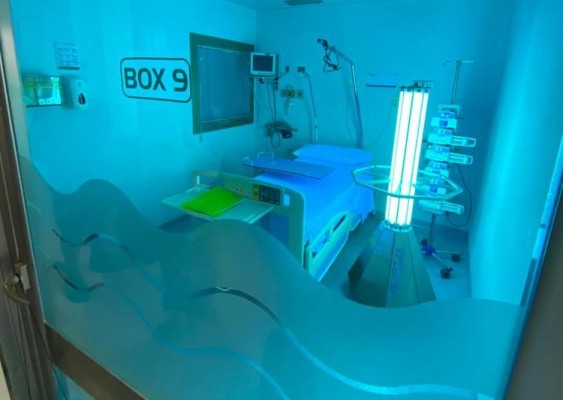 Lamparas de luz ultravioleta para eliminar hasta el último rastro del coronavirus