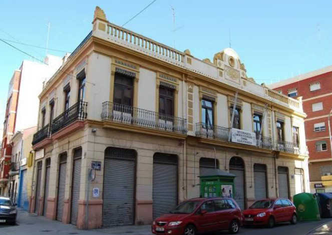 El edificio de la Sociedad Musical Unión de Pescadores del Cabanyal, conocido como 'El Casinet'. - 