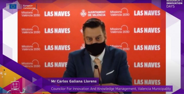 València defiende la Capitalidad Europea de la Innovación con un 'playback' de un concejal