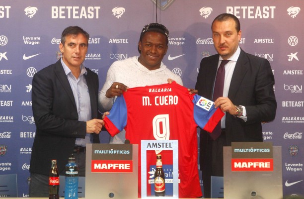 Cuero: “Vengo a ayudar al Levante UD para que permanezca mucho años más en Primera”