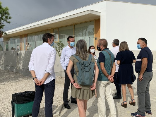 Los tres nuevos aularios de La Galia de Elche entran en funcionamiento