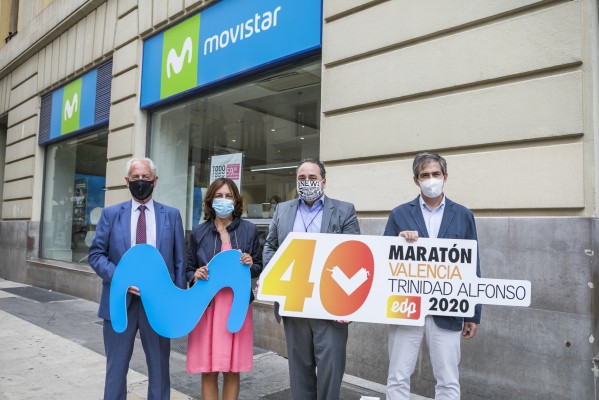 El Medio y el Maratón de València contarán con Movistar como patrocinador tecnológico
