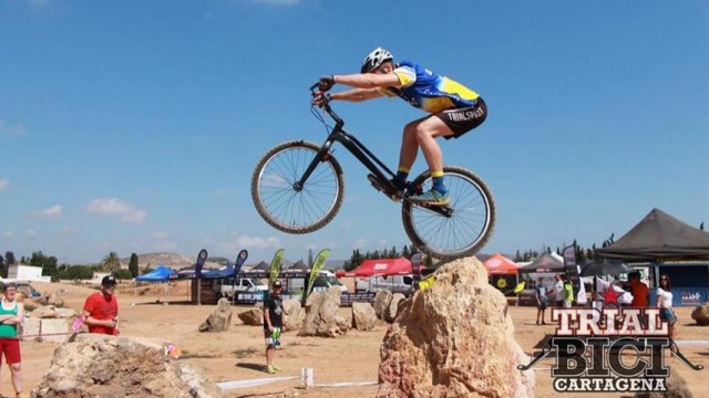 El Trofeo Internacional Ciudad de Cartagena estrena la Copa de España de trial bici