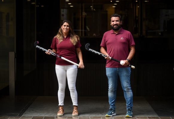 Florencia Bulacio y Raúl Gómez reflexionan sobre el proyecto del Club Hockey Xaloc