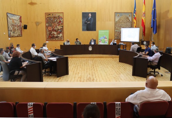 El Ayuntamiento de Benidorm pedirá al Ministerio la cesión de la N-332 a su paso por Benidorm


