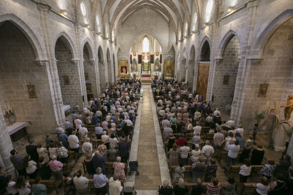 La Diputació respalda a Gandia en su llamamiento para restaurar la Colegiata de Santa María 
