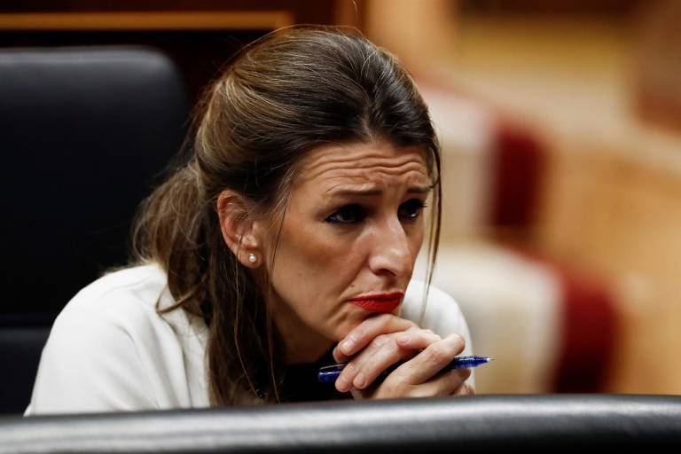 Yolanda Díaz, ministra de Trabajo y Economía Social de España. Foto: EP - 