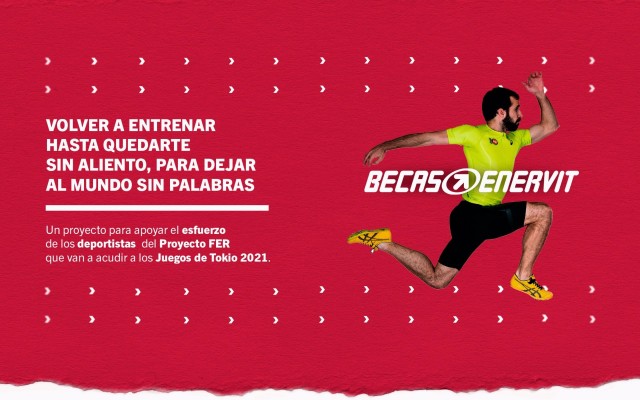 Enervit entrega sus becas a 28 deportistas del Proyecto FER