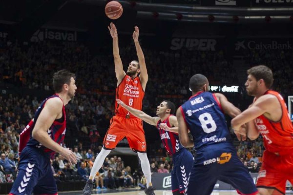 Valencia Basket asalta el Buesa Arena y recupera el factor pista