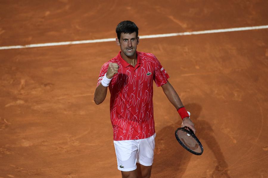 Djokovic conquista Roma y supera a Nadal como jugador con más títulos Masters 1.000