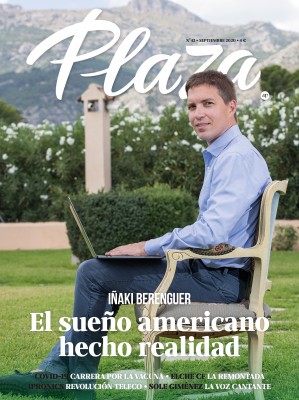 Iñaki Berenguer representa el sueño americano hecho realidad y es portada de la revista Plaza