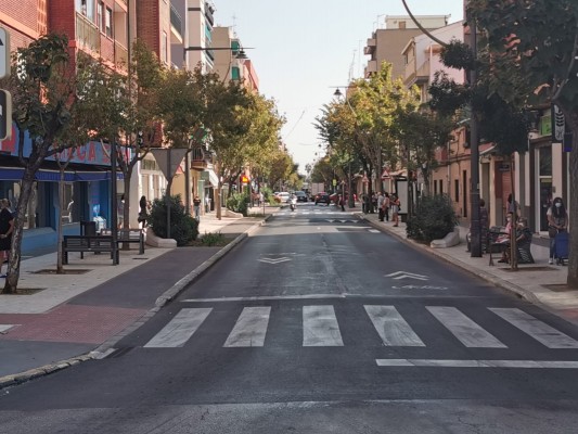 La avenida Camí Nou de Xirivella, premiada en la Semana Europea de Movilidad