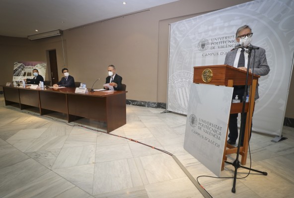 La UPV cede al Ayuntamiento de Alcoy el Edificio Viaducto para su uso por entidades sociales y formativas