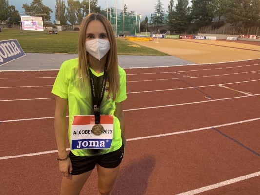 La mascarilla de la campeona
