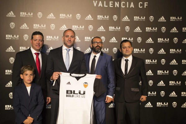 El Valencia CF vuelve a tener 'main sponsor' tres años después