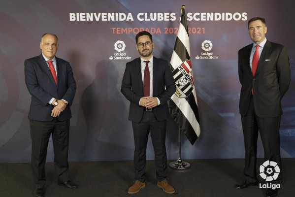 Belmonte agradece las facilidades a la Liga en su recibimiento en la Segunda División