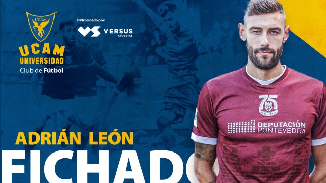 El UCAM CF se hace con los servicios del veterano Adrián León, ex del Lleida 