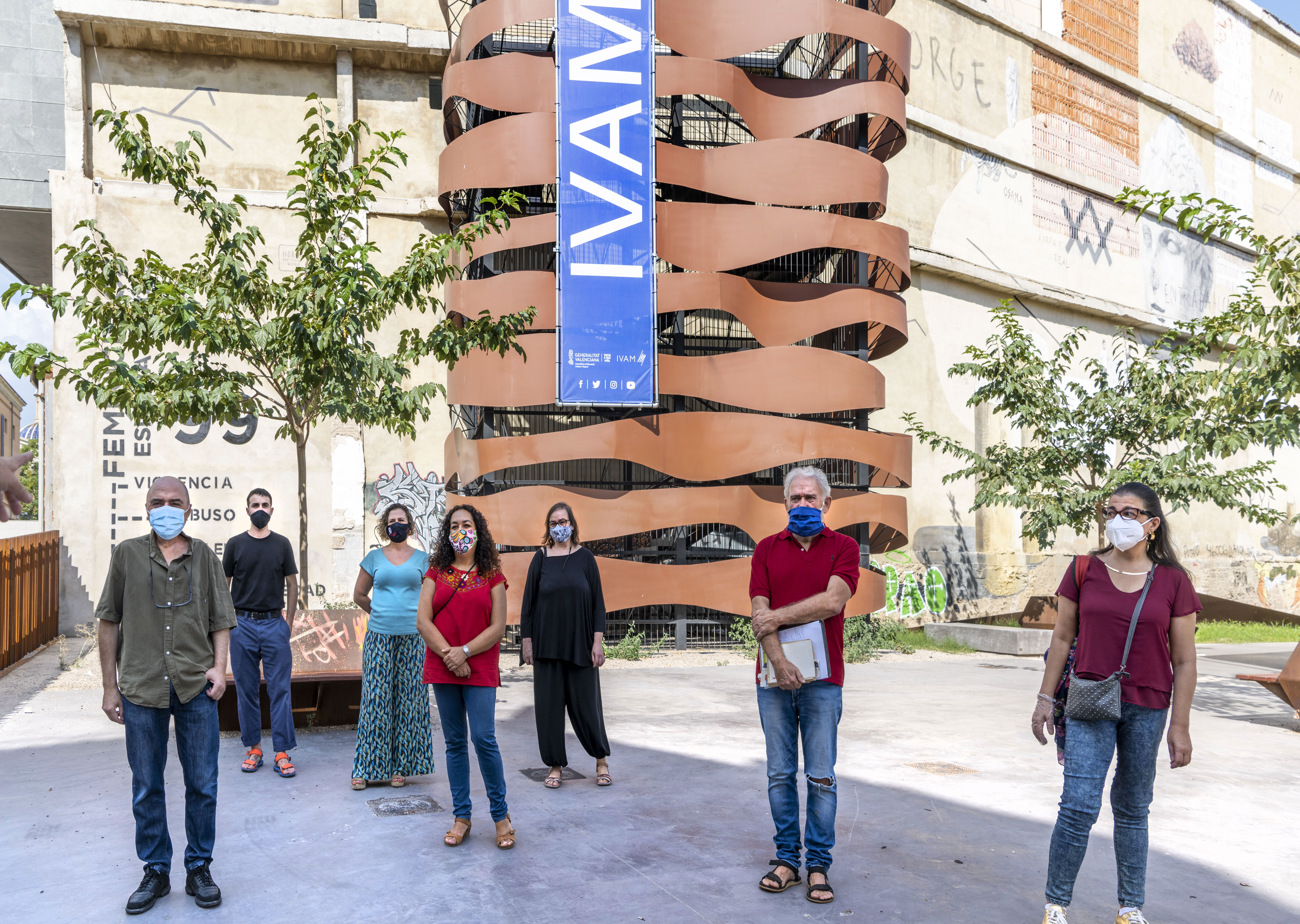 Cinco artistas para tirar los muros del IVAM