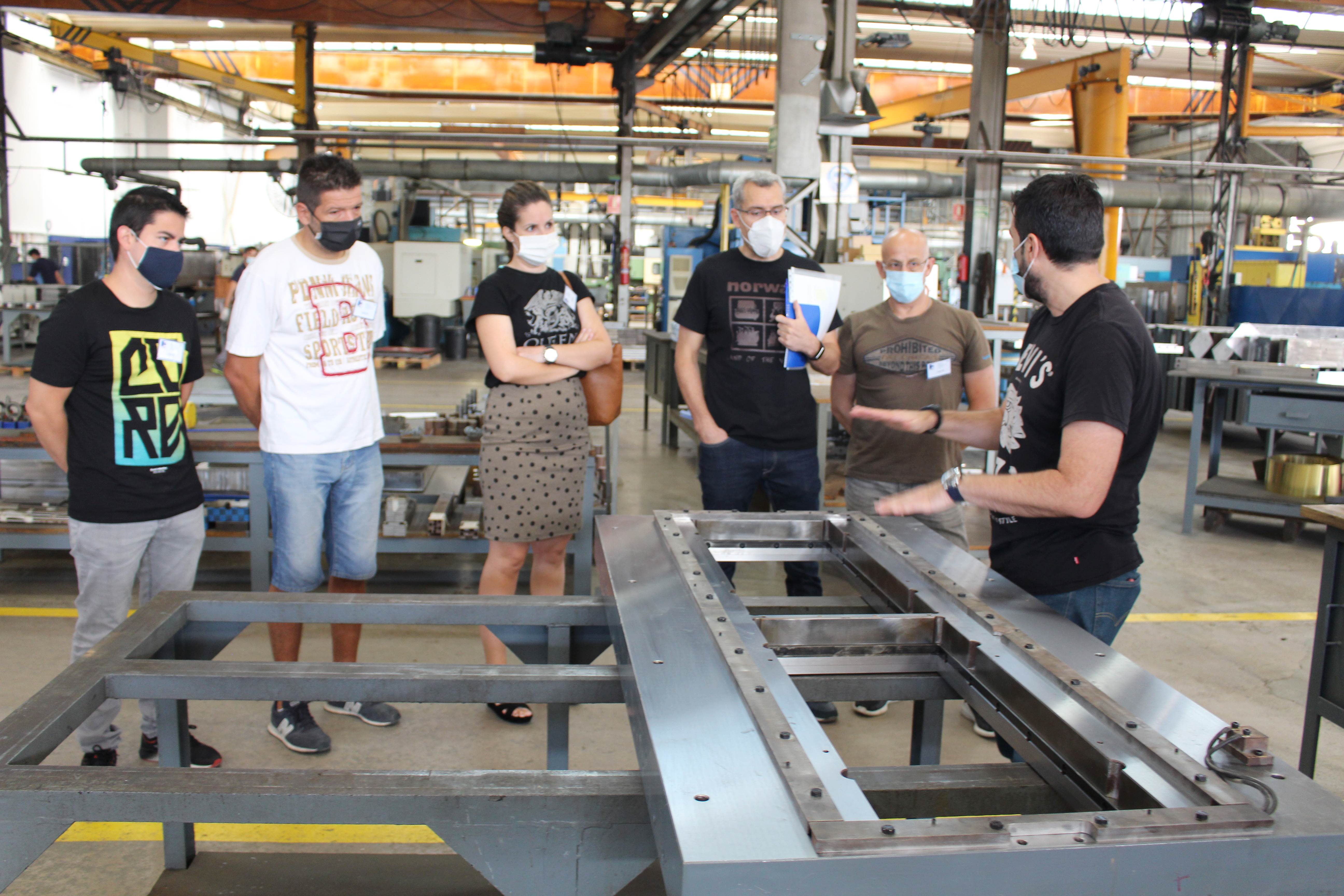 Un momento del desarrollo del curso en las instalaciones de Macer. - 