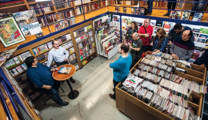 Daniel Torres, durante la presentación de 'La Casa' en Futurama - 