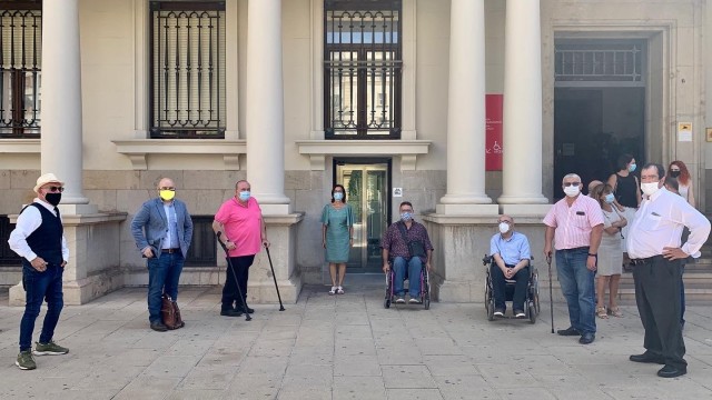 Cocemfe Castelló celebra que el edificio de la Subdelegación del Gobierno sea accesible