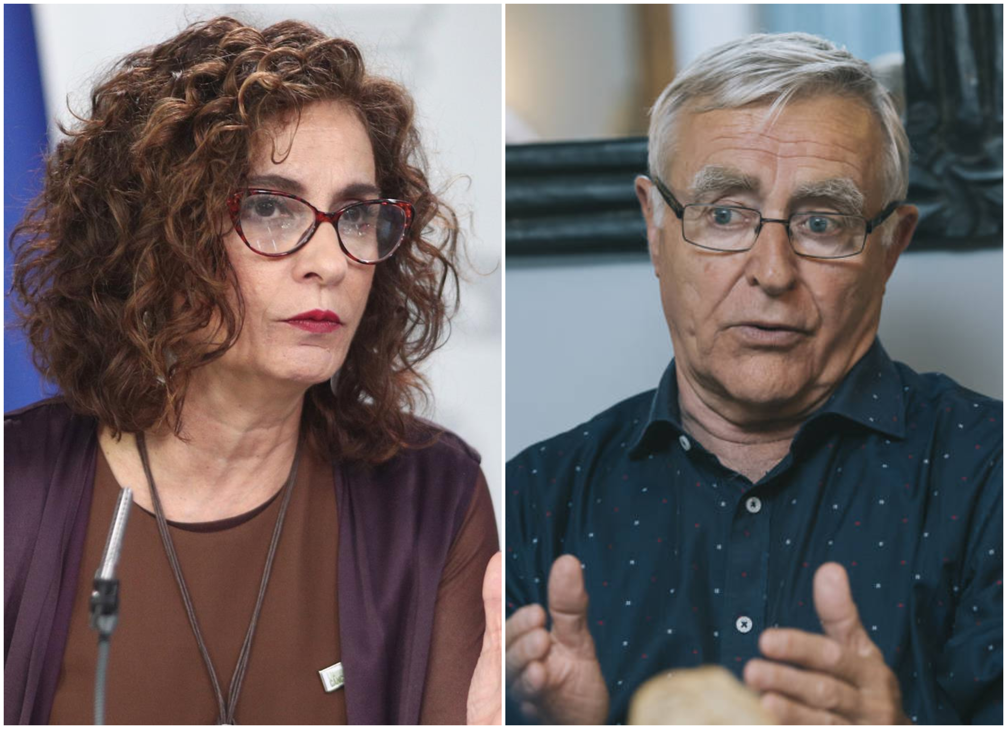 La ministra de Hacienda, María Jesús Montero, y el alcalde de València, Joan Ribó. Foto: VP - 