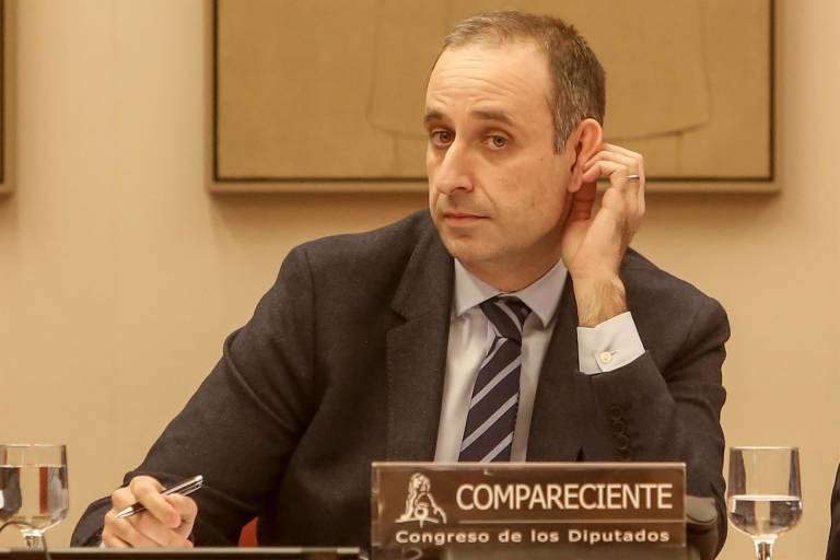 El presidente del Fondo de Reestructuración Ordenada Bancaria (FROB), Jaime Ponce. Foto. R. RUBIO (EP) - 