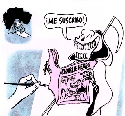 El cómic con el que Catherine Meurisse se expresó tras librarse de la matanza de Charlie Hebdo