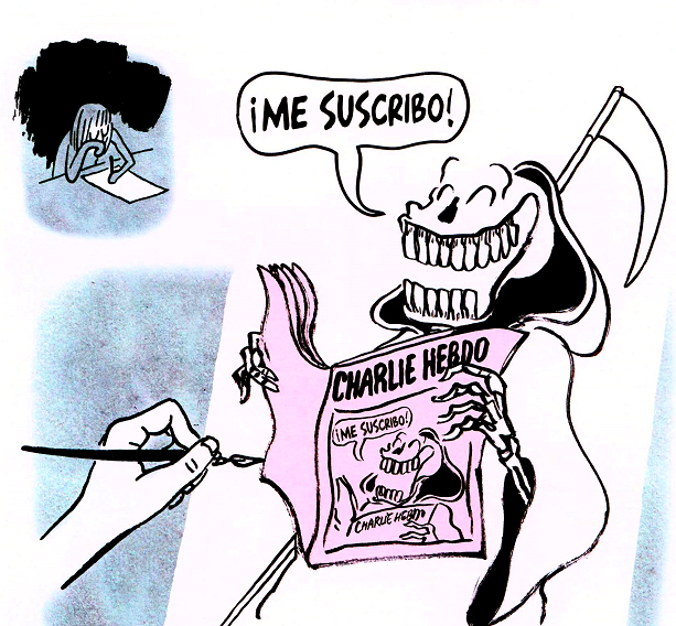El cómic con el que Catherine Meurisse se expresó tras librarse de la matanza de Charlie Hebdo