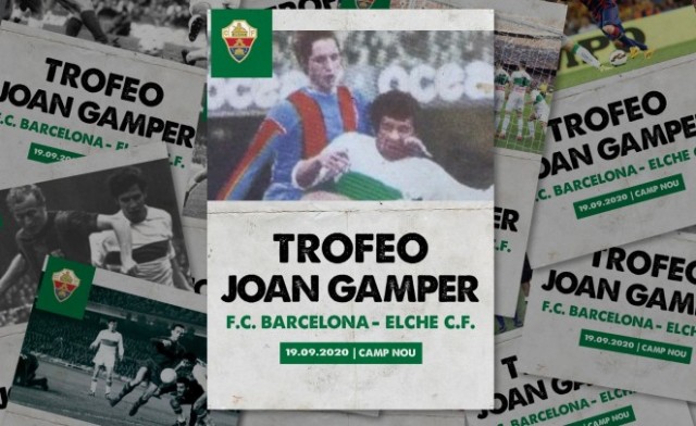 El Elche disputará el sábado el trofeo Joan Gamper
