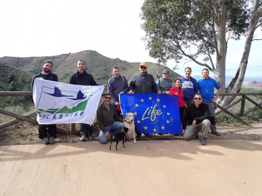 La restauración de la Sierra Minera de La Unión suma 25.000 m2, cedidos por Portmán Golf