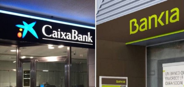 CaixaBank y Bankia juntos suman más sucursales en España que Santander y BBVA
