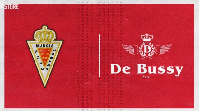 El Real Murcia saca una nueva línea de joyería y relojería junto a De Bussy Joyas