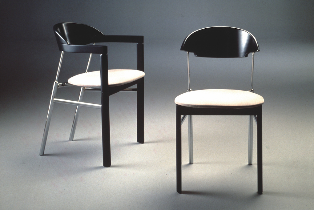  Silla Dimos para Andreu World, 1987. 2) Diseño del proyecto municipal del parque de Benicalap. - 