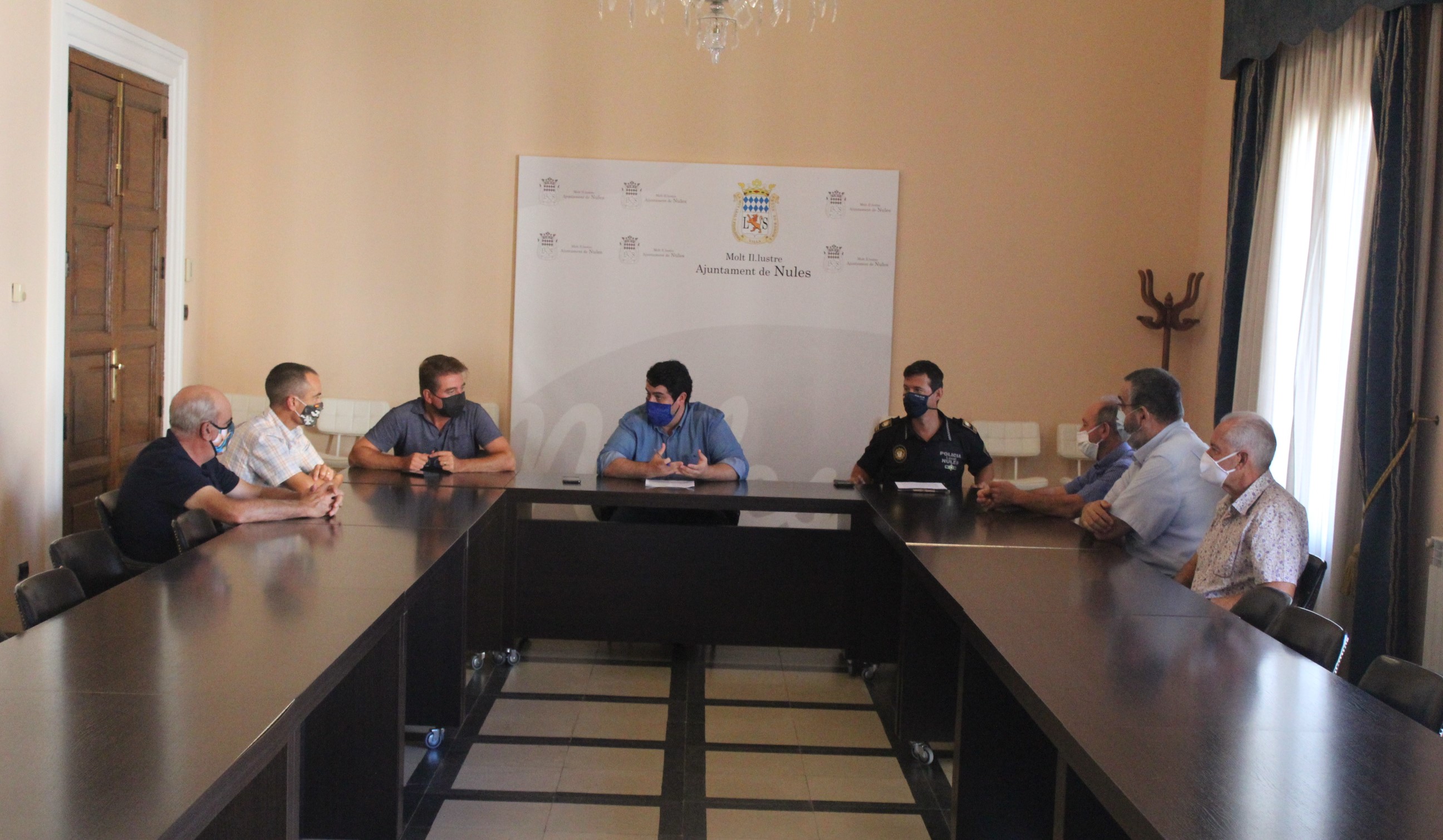 Nules organiza junto a las cooperativas las medidas sanitarias del inicio de la campaña citrícola