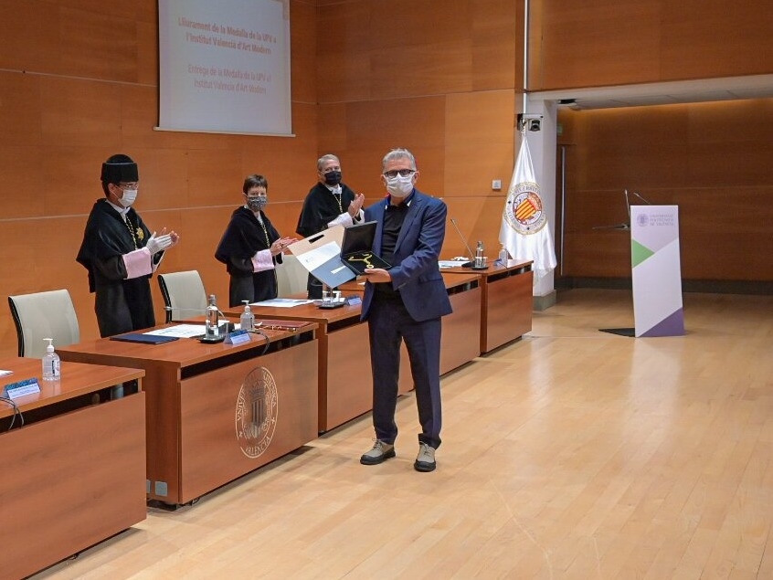 El IVAM recibe la Medalla de la Universitat Politècnica de València - 