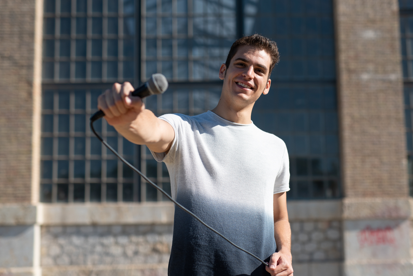 Kike Gasu tiene una orquesta en la boca
